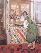 Henri Matisse Young Girl in a Green Dress (mk35) oil painting